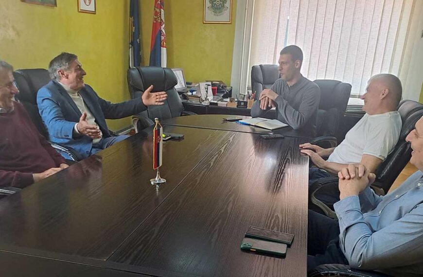 Председник СУБНОР-а Србије Љубиша Диковић у радној посети Прибоју
