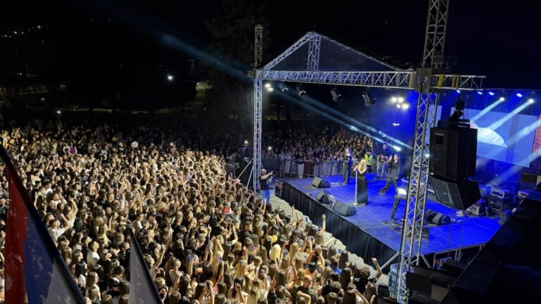 Скоро 10.000 посетилаца на концерту Наташе Беквалац – трећи PP FEST потврдио регионални значај