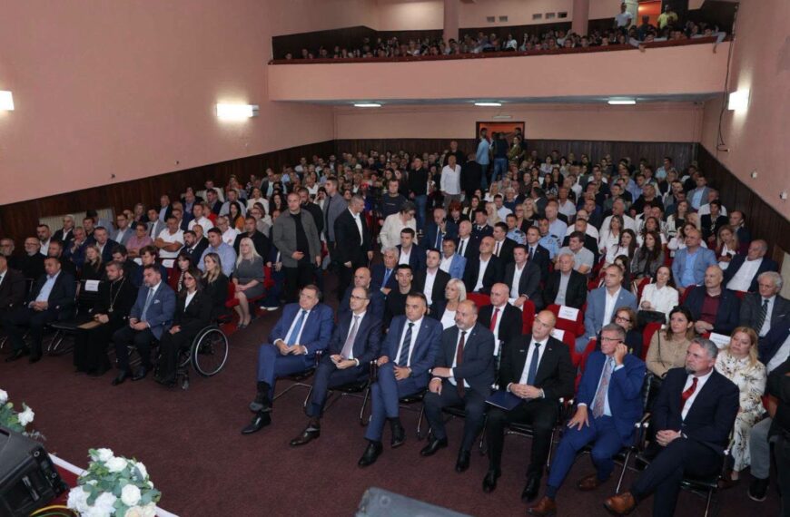 Делегација Ужица на обележавању Дана и крсне славе општине Вишеград